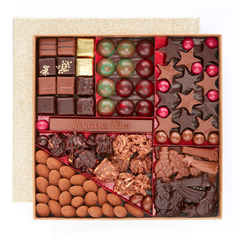 Carré luxe 24x24 / Cadeaux d'affaires en chocolat