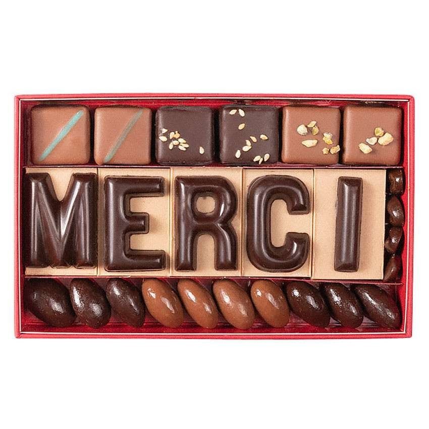 Offrir du chocolat pour remercier - Coffret chocolat Taille 5