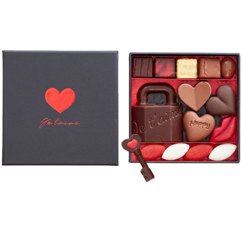 Coffret Je t'aime Saint-Valentin / Produits à la une