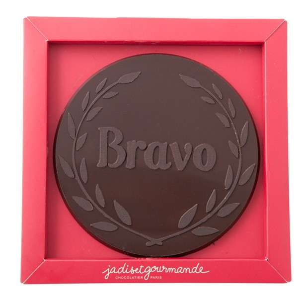 Médaille en chocolat 1P – Chocolatier de Paris