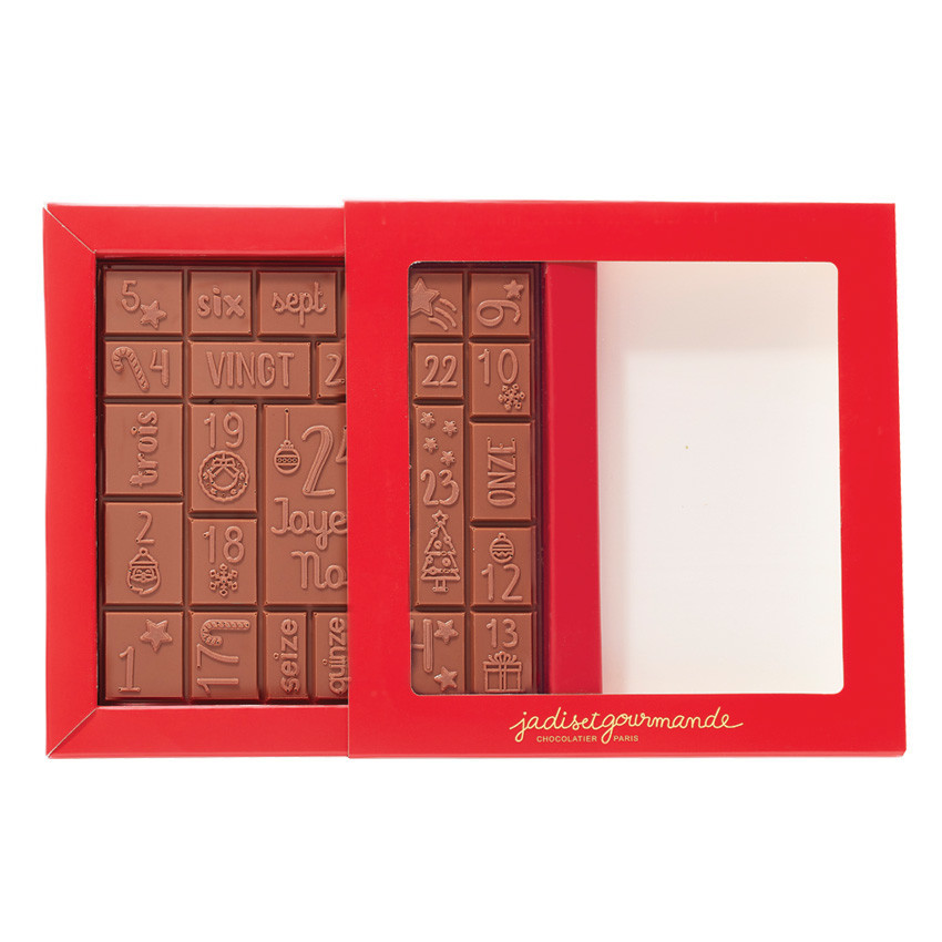 Calendrier de l'avent chocolats artisanaux 2023