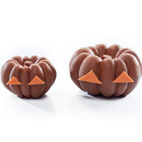 Citrouille chocolat au lait / Chocolats pour Halloween