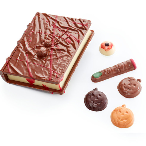 Grimoire Lait du Petit Sorcier / Chocolats pour Halloween