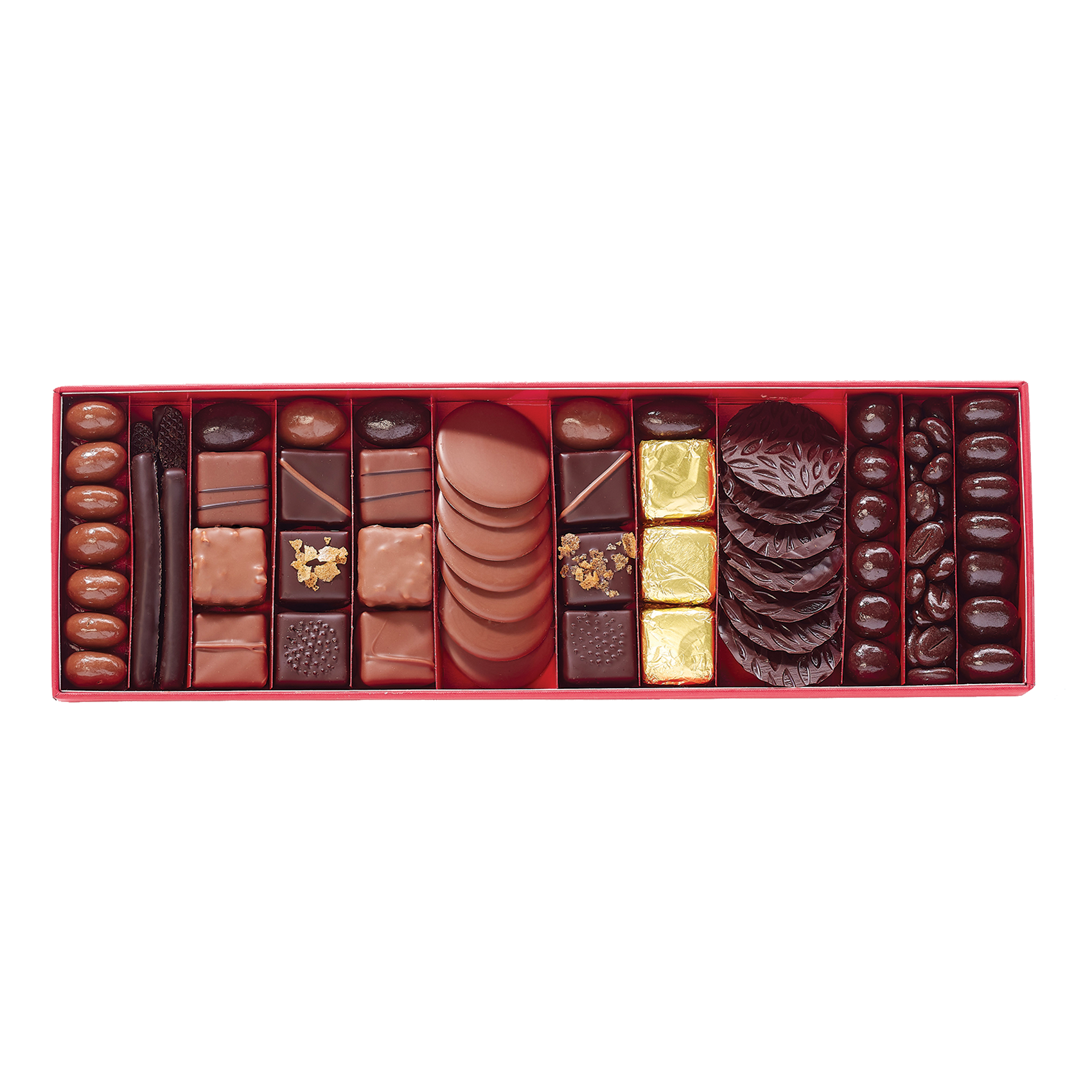 Boîte cadeau Petit-Déjeuner Palets Chocolat Confiture - Livraison