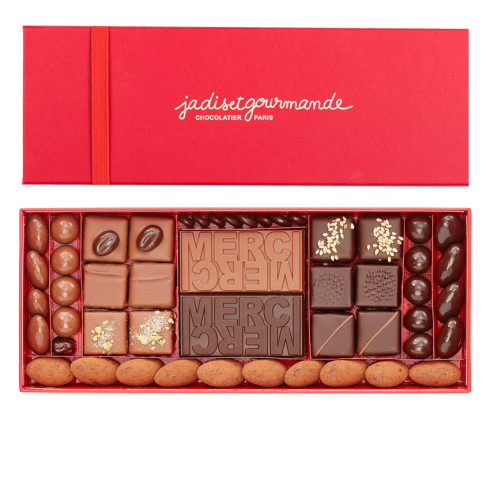 Coffret chocolat Merci Taille 2 / Remercier