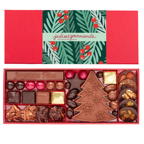 Boite chocolats Noël T2 / Meilleures ventes de chocolats