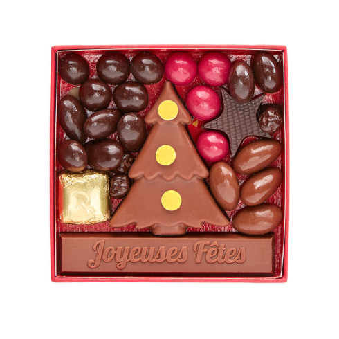 Boite de chocolat Noël T1 / Boites de chocolats de Noël