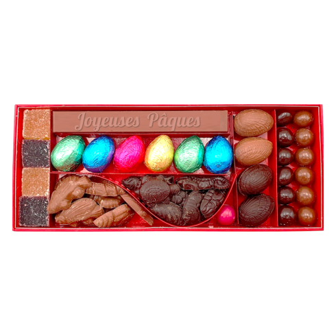 Coffret chocolats Pâques assortiment Taille 2 / Entreprises et CSE