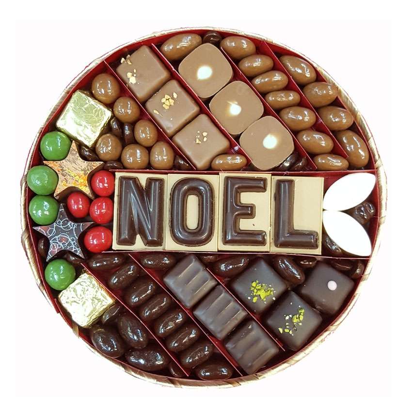 Plateau Chocolat Noel 1538