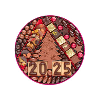 Plateau Chocolats Bonne Année 2025 T.2 Jadis et Gourmande