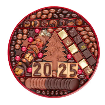 Plateau Chocolats Bonne Année 2025 T.4 Jadis et Gourmande