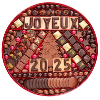 Plateau Chocolats Bonne Année 2025 T.5 Jadis et Gourmande